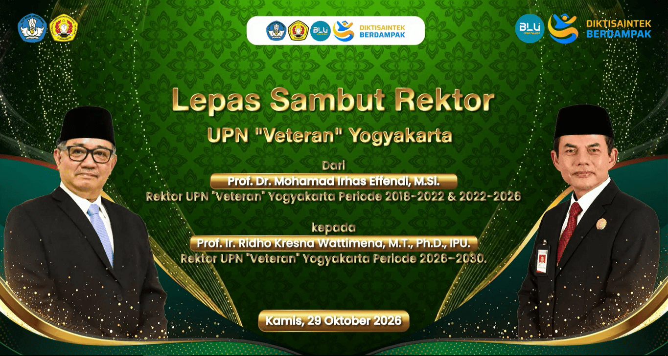 Kegiatan Lepas Sambut Rektor UPN “Veteran” Yogyakarta 